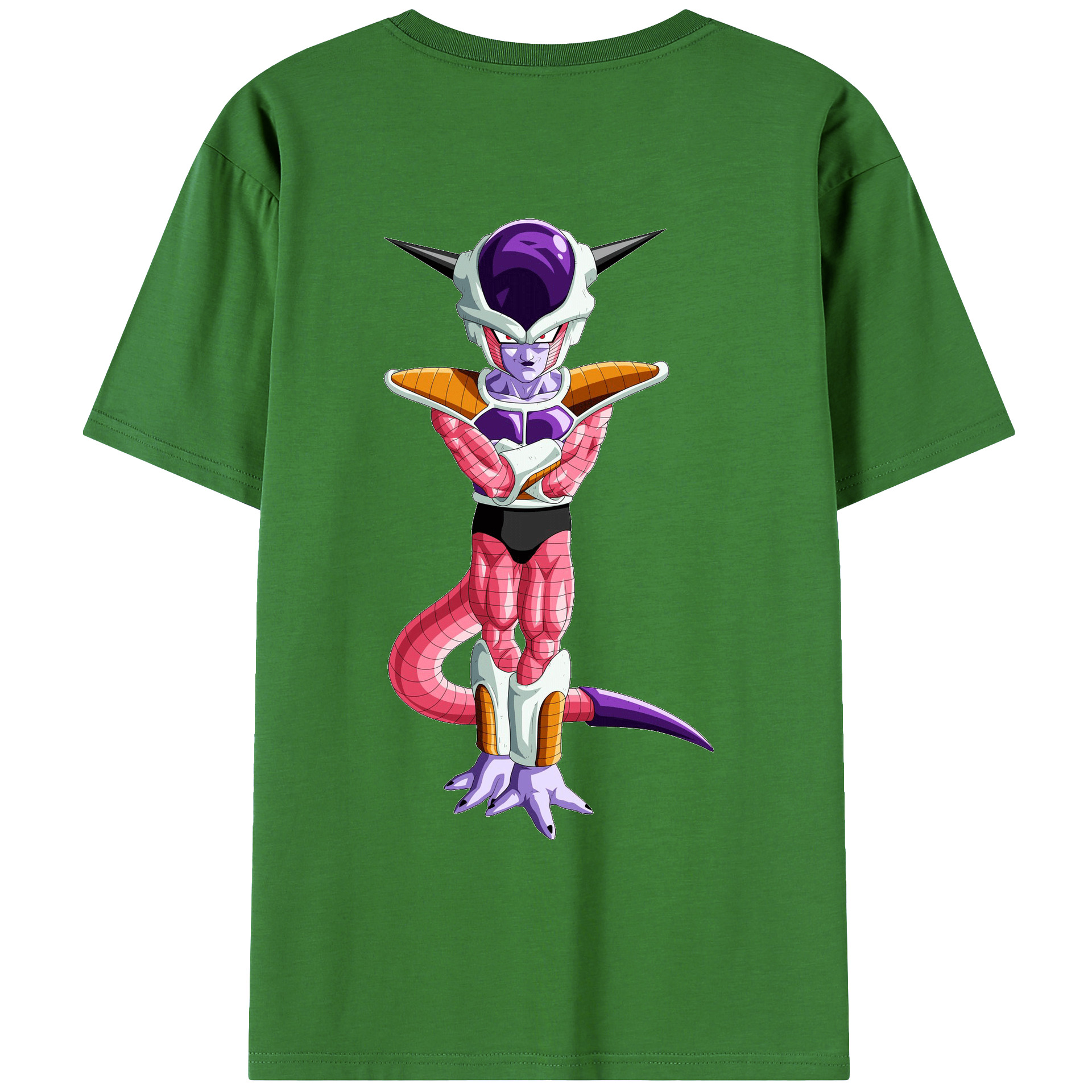 （画像用） ドラゴンボール フリーザ DRAGON BALL Frieza レディース半袖Tシャツ(バックプリント)
